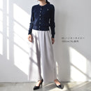 ミニケーブル コットン カーディガン 313543047 ニットカーディガン 3カラー