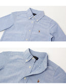 コットン オックスフォード シャツ 322677133 長袖シャツ 4カラー