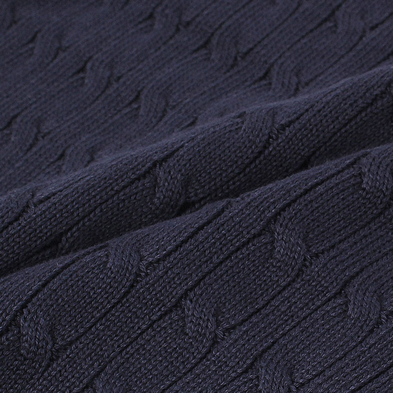 CABLE-KNIT CREW SWEATER 323702674 セーター 2カラー