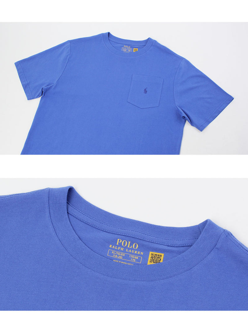 コットン ジャージ ポケット Tシャツ 323970333 Tシャツ 6カラー