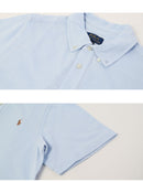 OXFORD MESH SPORT SHIRT-SOLID 323914654 半袖シャツ 2カラー