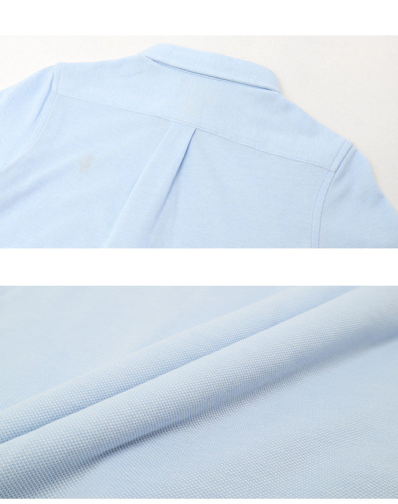 SS OX MESH SPORT SHIRT-SOLID 322914654 半袖シャツ 2カラー