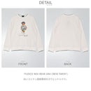 FLEECE NOV BEAR GRA CREW SWEAT 323971483 スウェット 1カラー