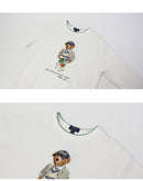 FLEECE NOV BEAR GRA CREW SWEAT 323971483 スウェット 1カラー