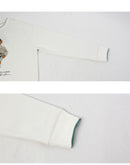 FLEECE NOV BEAR GRA CREW SWEAT 323971483 スウェット 1カラー