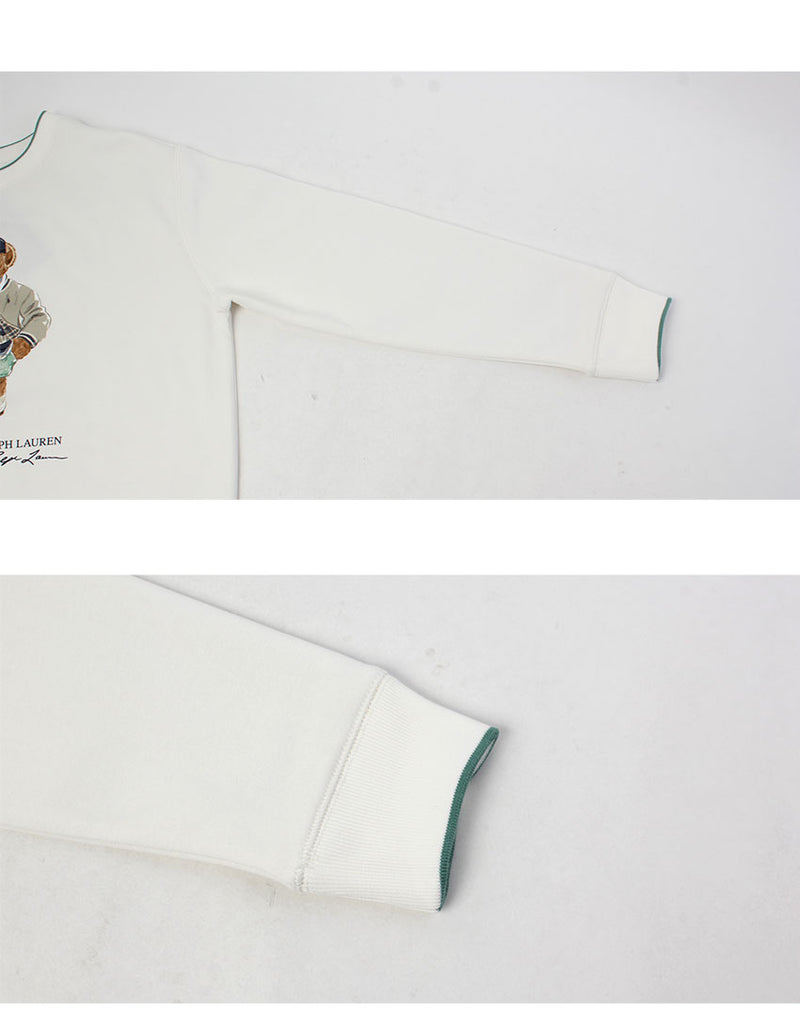 FLEECE NOV BEAR GRA CREW SWEAT 323971483 スウェット 1カラー