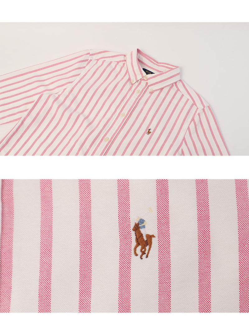OXFORD MESH SP SHIRT - STRIPE 323935056 長袖シャツ 1カラー