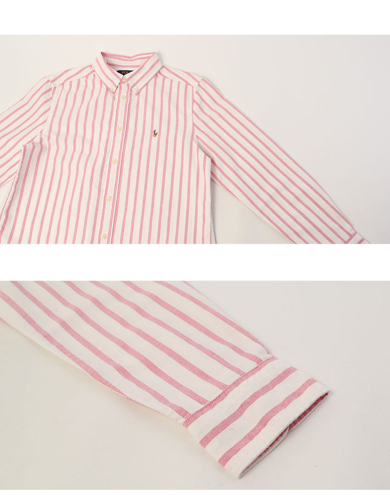 OXFORD MESH SP SHIRT - STRIPE 323935056 長袖シャツ 1カラー