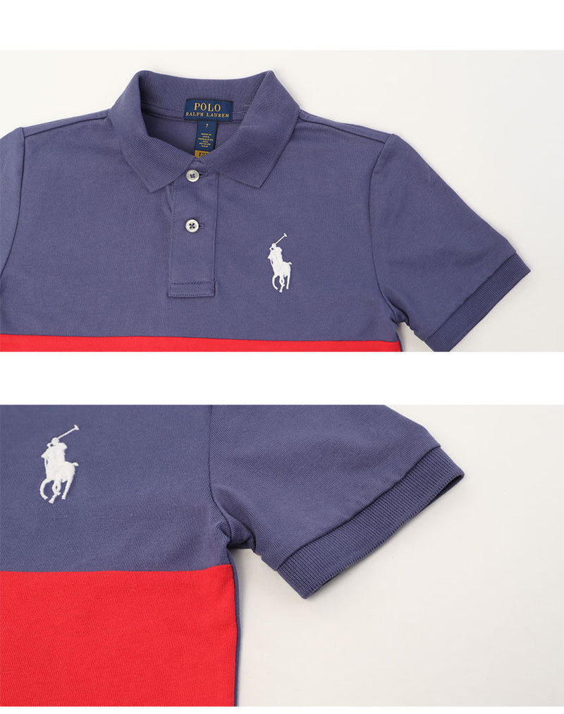 POLO RALPH LAUREN　130cmまとめ　長袖シャツ半袖ポロシャツ ポロ ラルフ ローレン POLO RALPH LAUREN COTTON JERSEY CENTER