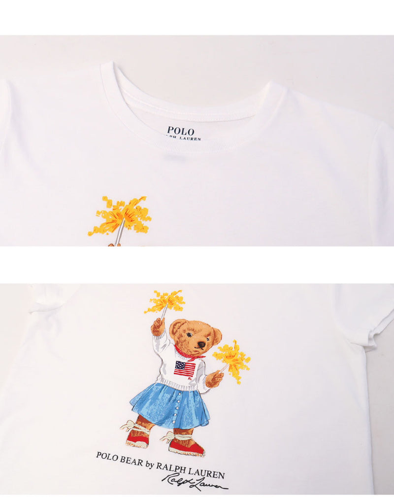 SS CTN JERSEY NOV BEAR GRA TEE 313942856 半袖Tシャツ