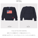 FLAG COTTON CREW SWEATER 312668609 ニット 1カラー