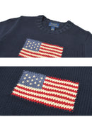 フラッグ コットン クルーネック セーター 322668285 ニット 1カラー