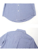 ギンガム コットン ポプリン シャツ 322723042 長袖シャツ