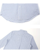 L／S STRETCH POPLIN PLAID SPORTSHIRT 323723041 長袖シャツ