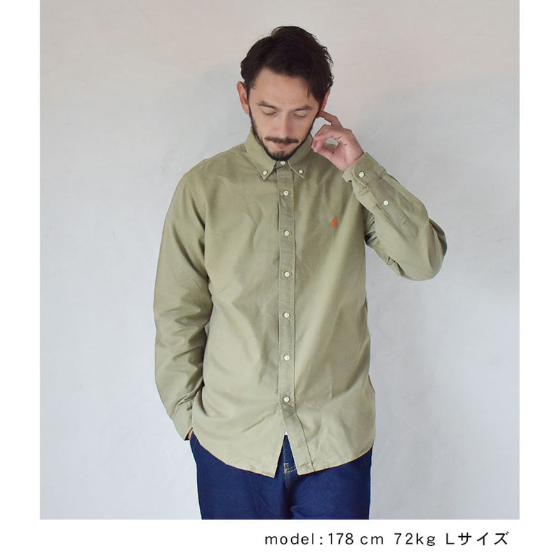 L／S CTN SPORT SHIRT 710805564 長袖シャツ 当日出荷