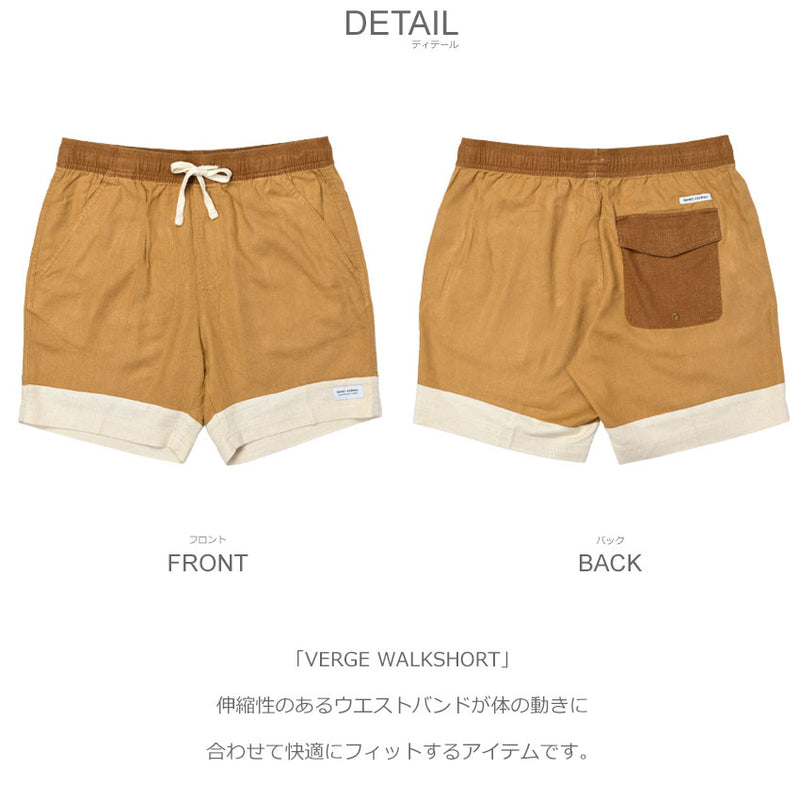 バンクス ジャーナル BANKS JOURNAL VERGE WALKSHORT WSE0076 ハープ