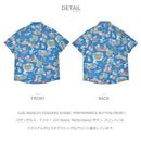 LOS ANGELES DODGERS SCENIC PERFORMANCE BUTTON FRONT M679913125 半袖シャツ