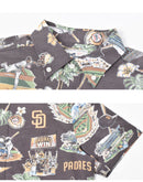 SAN DIEGO PADRES SCENIC PERFORMANCE BUTTON FRONT M680613125 半袖シャツ