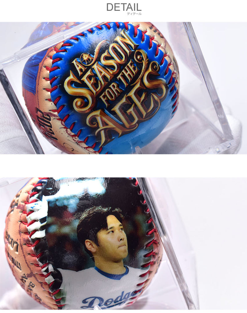 Shohei Ohtani Los Angeles Dodgers a Season for the Ages Commemorative Baseball CBMB24STRCLDSO ベースボール 1カラー