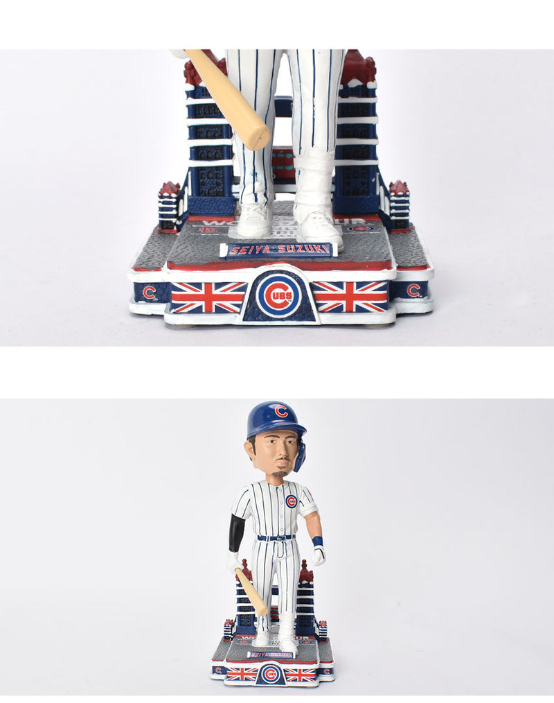 SEIYA SUZUKI CHICAGO CUBS 2023 MLB LONDON SERIES BOBBLEHEAD BHMB23LSCCSS ボブルヘッド
