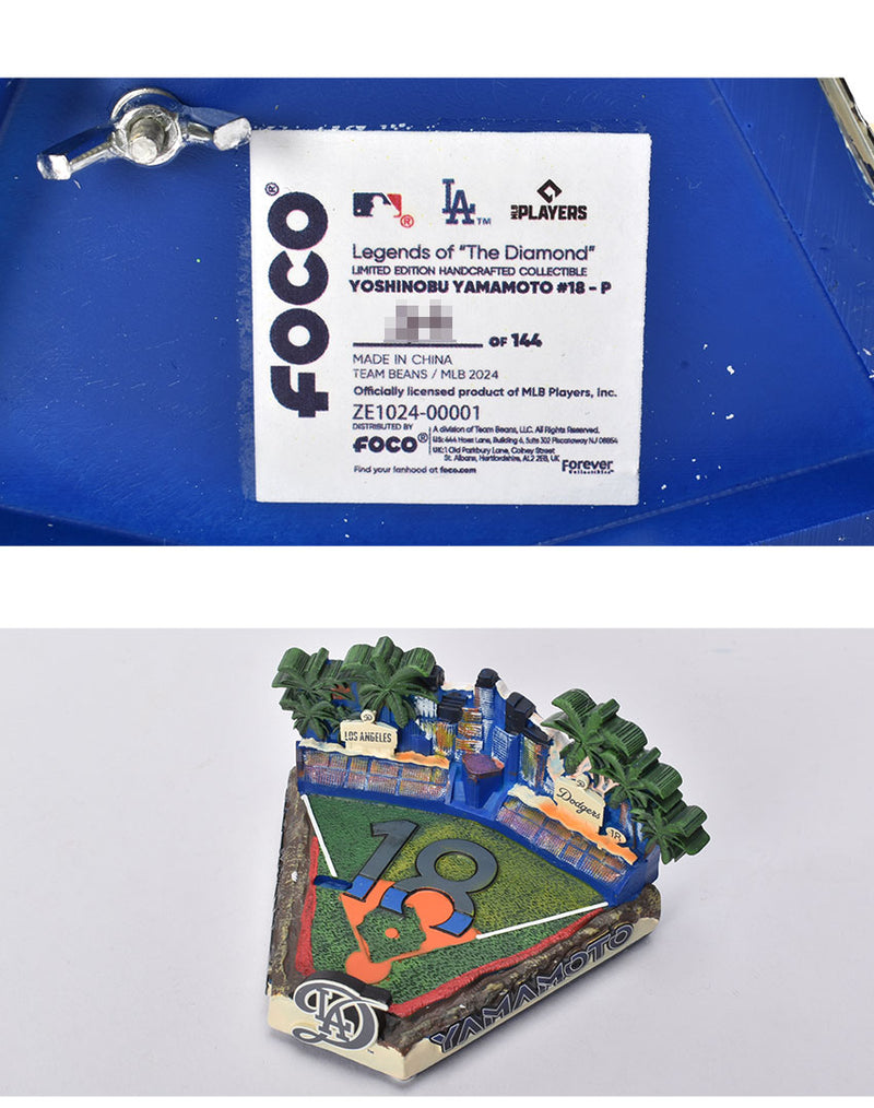 Yoshinobu Yamamoto Los Angeles Dodgers 2024 City Connect Bobblehead BHMBSMU24CTCNLDYY ボブルヘッド