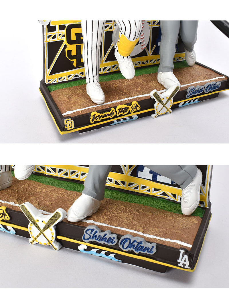Fernando Tatis Jr＆Shohei Ohtani San Diego Padres＆Los Angeles Dodgers Pummel in the Park Dual Bobblehead BHMB24BATTDUSPLDSOFT ボブルヘッド
