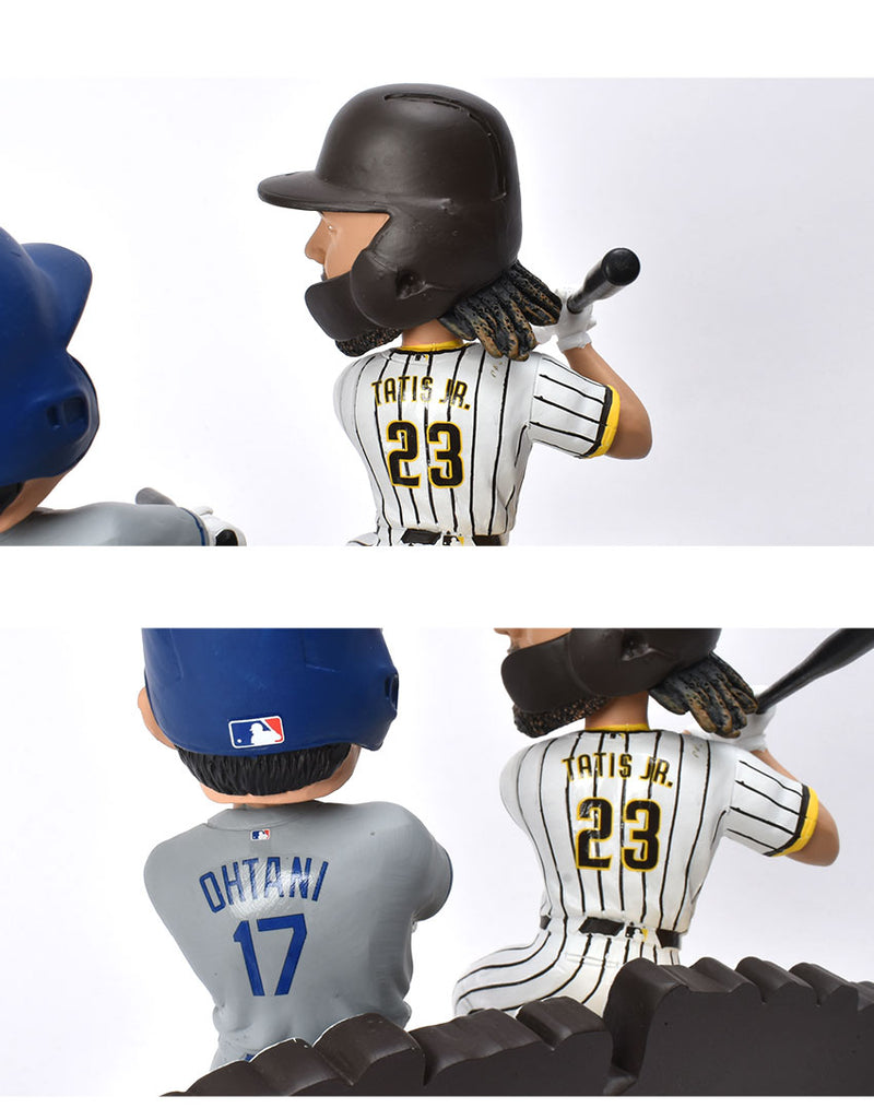 Fernando Tatis Jr＆Shohei Ohtani San Diego Padres＆Los Angeles Dodgers Pummel in the Park Dual Bobblehead BHMB24BATTDUSPLDSOFT ボブルヘッド