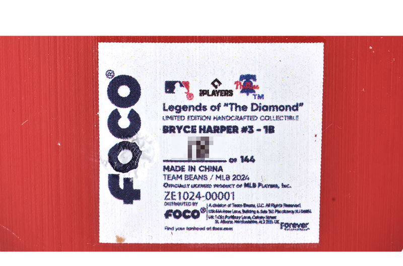 Bryce Harper Philadelphia Phillies 2021 National League MVP Mini Bighead Bobblehead BHMBBGMN21NLMVPPHBH ボブルヘッド