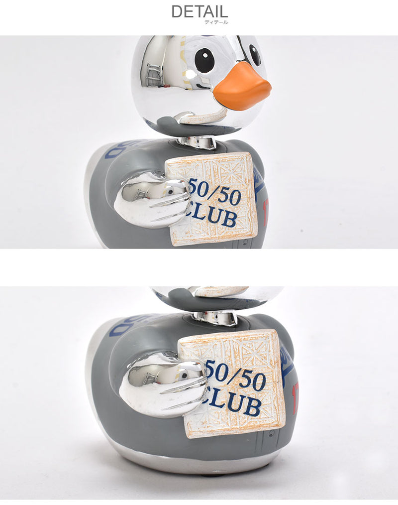 Shohei Ohtani Los Angeles Dodgers 50 Home Runs＆50 Stolen Bases Silver Player Bobble Duck Mini Bobblehead BHMBFIFTYPLRUBDKMNLDSO ボブルヘッド