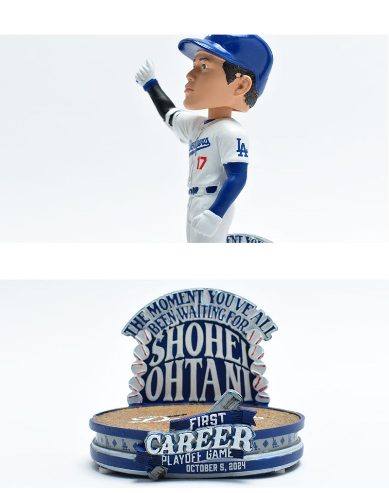 Shohei Ohtani Los Angeles Dodgers First Career Playoff Bobblehead BHMB24FCPGLDSO ボブルヘッド