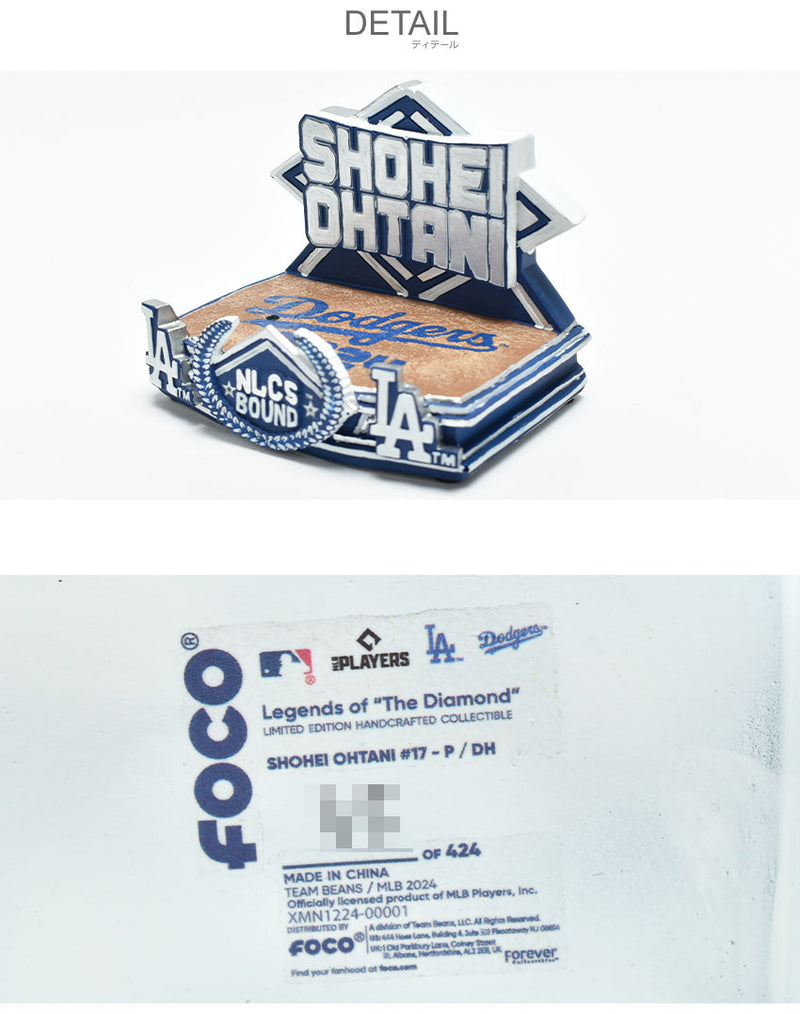 Shohei Ohtani Los Angeles Dodgers NLCS Bound Bobblehead BHMB24NLSCBLDSO ボブルヘッド