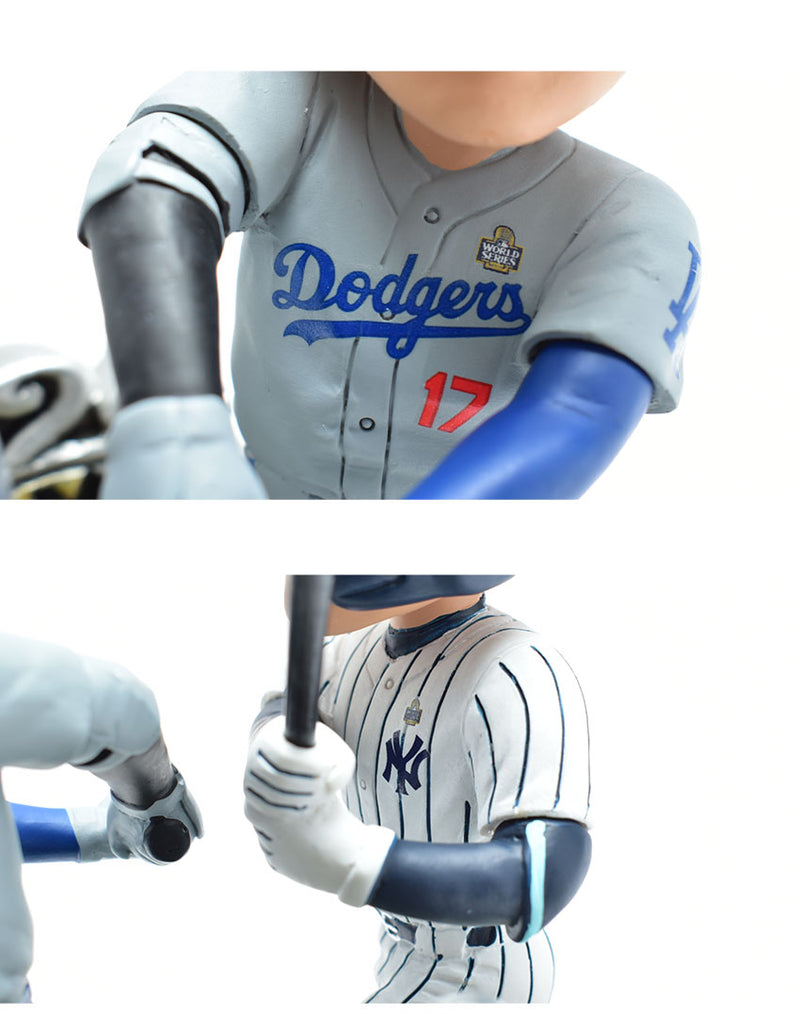 Aaron Judge and Shohei Ohtani New York Yankees and Los Angeles Dodgers 2024 World Series Dual Battle Bobblehead BHMB24NYHMDULDNYSOAJ ボブルヘッド
