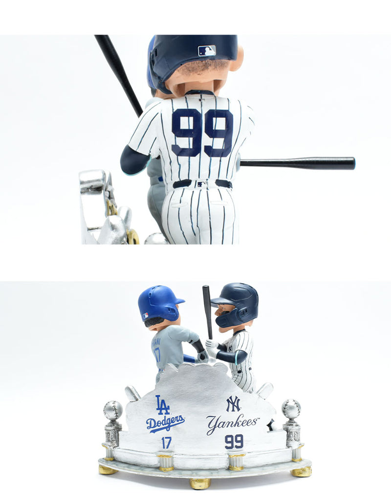 Aaron Judge and Shohei Ohtani New York Yankees and Los Angeles Dodgers 2024 World Series Dual Battle Bobblehead BHMB24NYHMDULDNYSOAJ ボブルヘッド