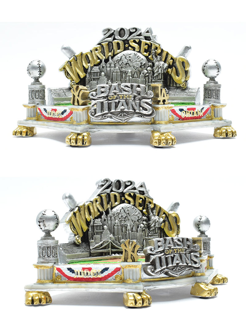 Aaron Judge and Shohei Ohtani New York Yankees and Los Angeles Dodgers 2024 World Series Dual Battle Bobblehead BHMB24NYHMDULDNYSOAJ ボブルヘッド