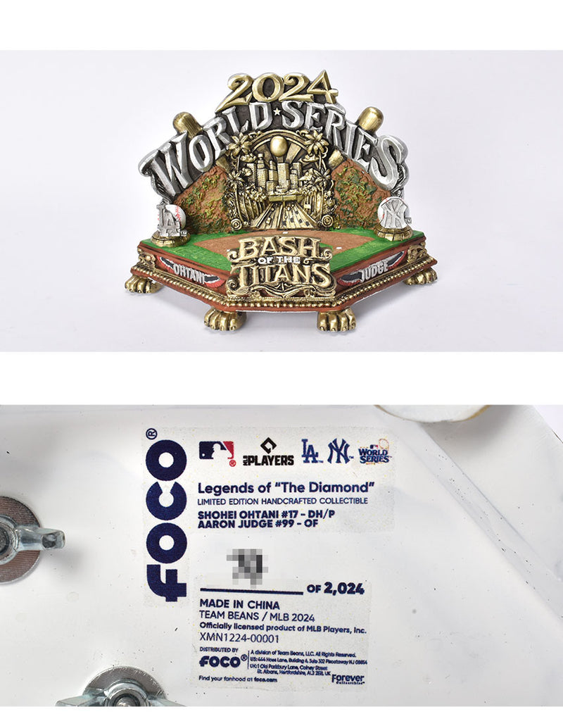 2024 World Series デュアルボブルヘッド メジャーリーグベースボール MAJOR LEAGUE BASEBALL Shohei