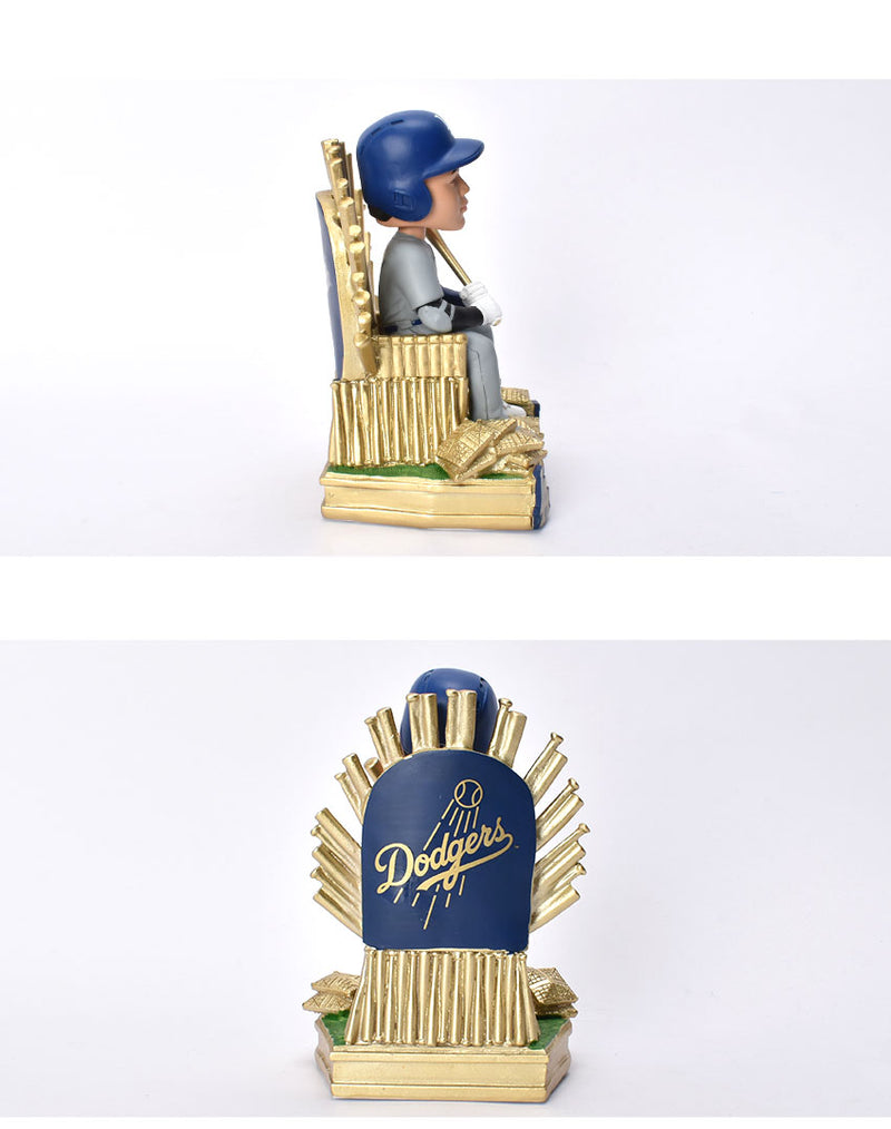 Shohei Ohtani Los Angeles Dodgers 50 Home Runs＆50 Stolen Bases Club of One Throne Bobblehead BHMBSMU5050THRONELDSO ボブルヘッド