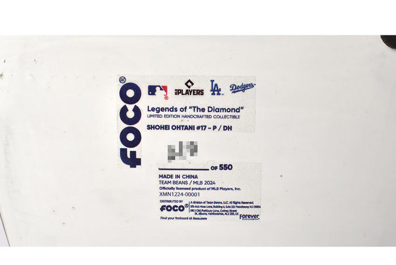 Shohei Ohtani Los Angeles Dodgers 50 Home Runs＆50 Stolen Bases Club of One Throne Bobblehead BHMBSMU5050THRONELDSO ボブルヘッド