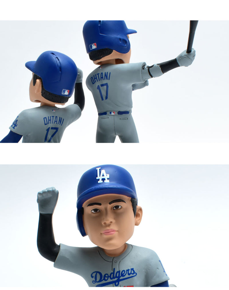 Shohei Ohtani Los Angeles Dodgers 50 Home Runs ＆ 50 Stolen Bases Connecting Platinum Base Bobblehead Set BHMB24CNT2PK5050PLATLDSO ボブルヘッド