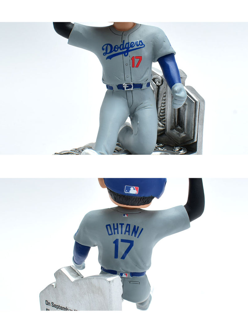 Shohei Ohtani Los Angeles Dodgers 50 Home Runs ＆ 50 Stolen Bases Connecting Platinum Base Bobblehead Set BHMB24CNT2PK5050PLATLDSO ボブルヘッド