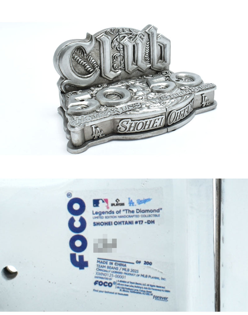 Shohei Ohtani Los Angeles Dodgers 50 Home Runs ＆ 50 Stolen Bases Connecting Platinum Base Bobblehead Set BHMB24CNT2PK5050PLATLDSO ボブルヘッド