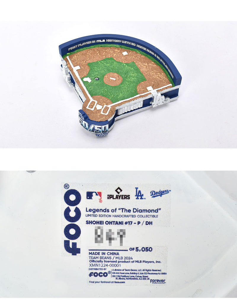 Shohei Ohtani Los Angeles Dodgers 50 Home Runs＆50 Stolen Bases Bighead Bobblehead BHMBSMUBG5050LDSO ボブルヘッド 1カラー