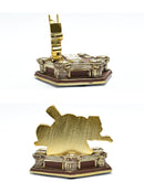 Shohei Ohtani Los Angeles Dodgers 50 Home Runs and 50 Stolen Bases Mini Golden Bobblehead BHMB24GOLD5050MNLDSO ボブルヘッド