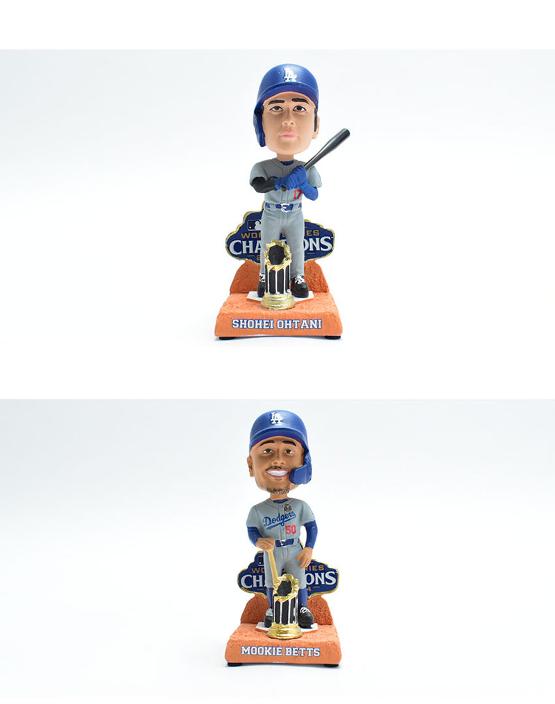 LOS ANGELES DODGERS 2024 WORLD SERIES CHAMPIONS SERIES 1 MINI BOBBLEHEAD BOX SET BHMBBXMNCHWS24LD ボブルヘッド