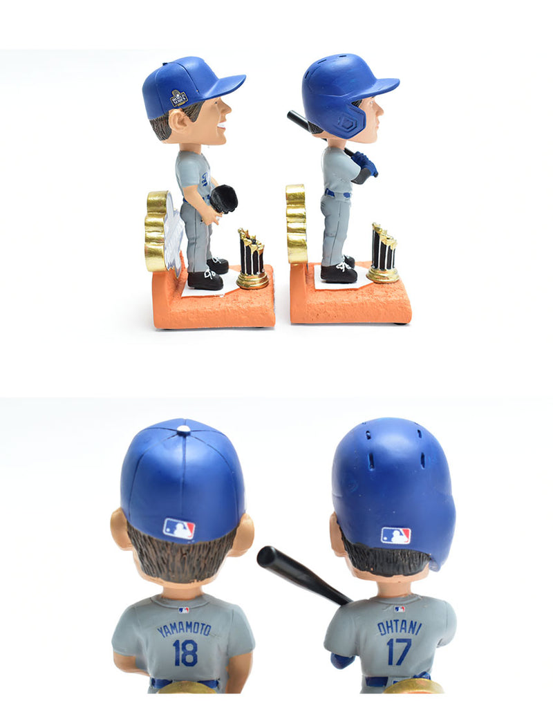 LOS ANGELES DODGERS 2024 WORLD SERIES CHAMPIONS SERIES 1 MINI BOBBLEHEAD BOX SET BHMBBXMNCHWS24LD ボブルヘッド