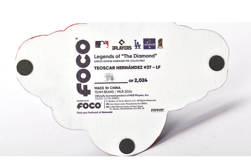 LAドジャース　テオスカー・ヘルナンデス　ボブルヘッド メジャーリーグベースボール MAJOR LEAGUE BASEBALL Teoscar