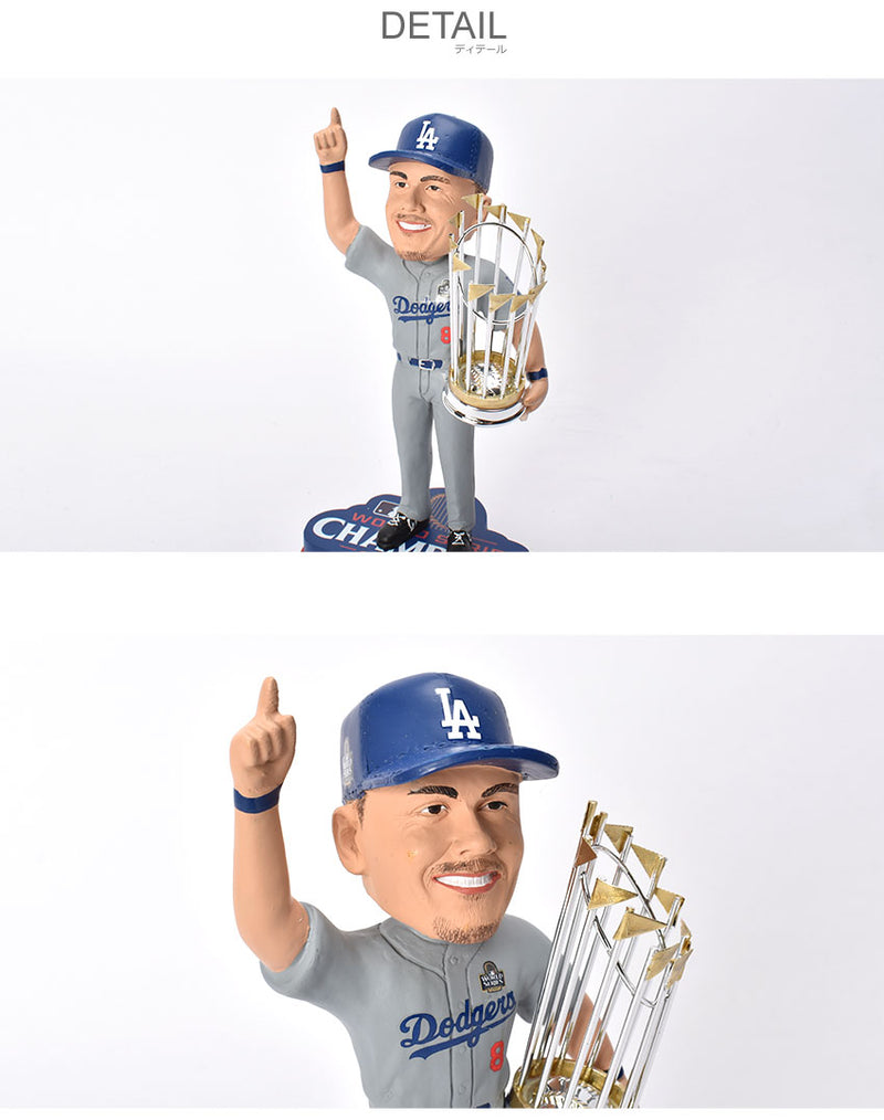 Kike Hernandez Los Angeles Dodgers 2024 World Series Champions Bobblehead BHMBCHWS24LDKK ボブルヘッド