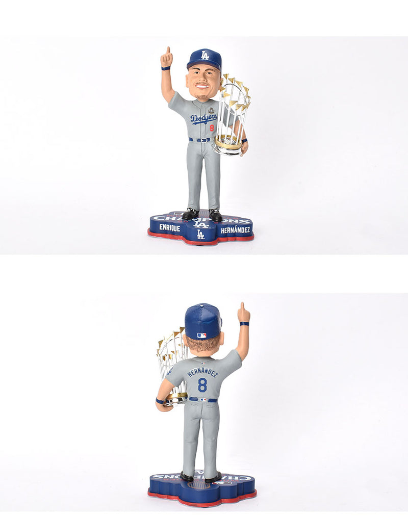 Kike Hernandez Los Angeles Dodgers 2024 World Series Champions Bobblehead BHMBCHWS24LDKK ボブルヘッド