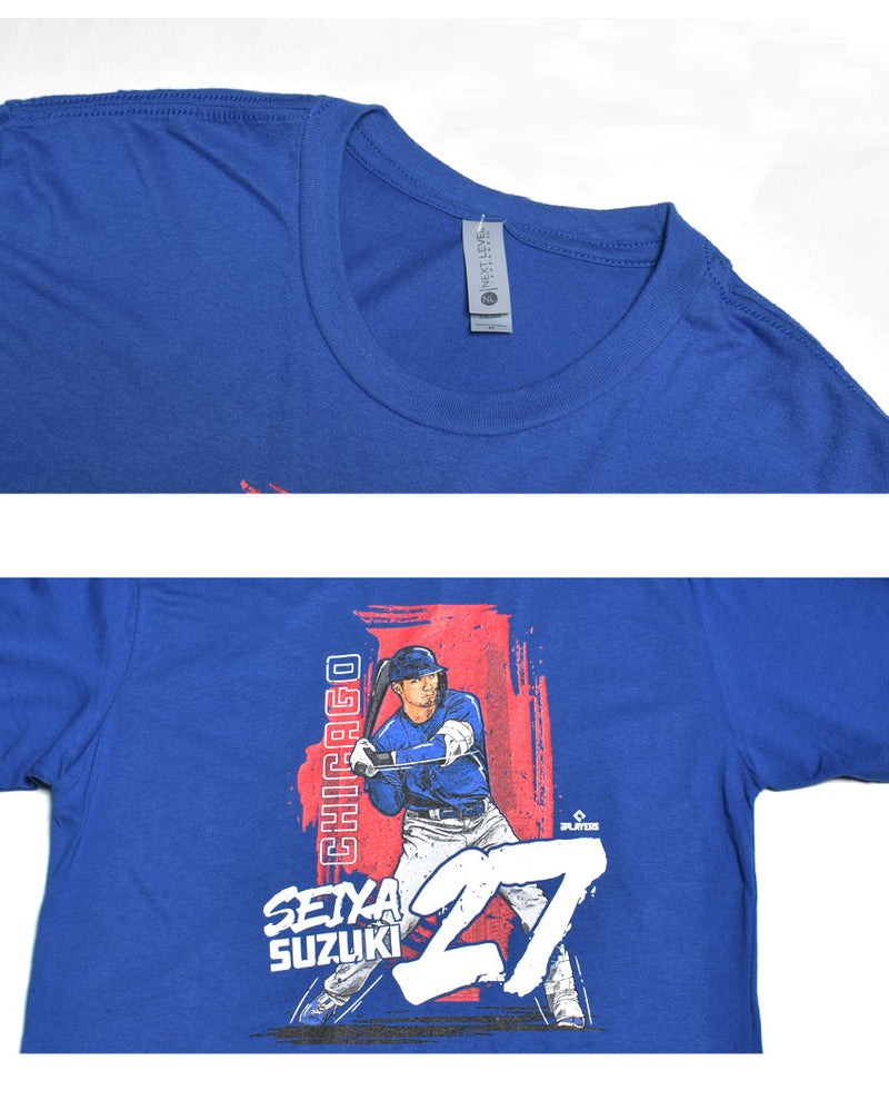 SEIYA SUZUKI CHICAGO C STATE BNLCROY-XX-0001-081-05 BNLCHGR-XX-0001-081-05 半袖Tシャツ 2カラー