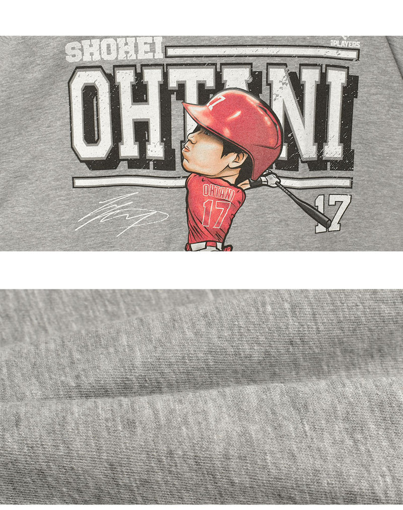 大谷翔平 カートゥーン WHT 0055-034-20 半袖Tシャツ