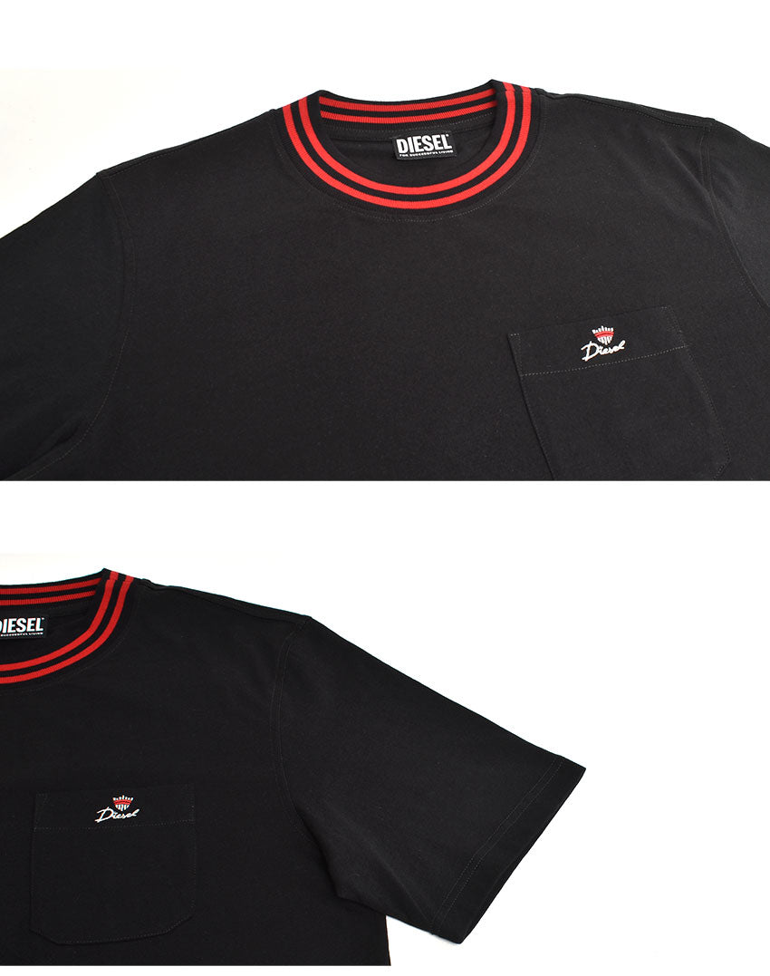 T-JUST-POCKET-CROW A096750BJAN 半袖Tシャツ 2カラー 返品無料